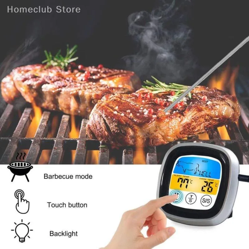 Digital Thermometer Probe - 1Pcs Touch Digital Thermometer With Probe