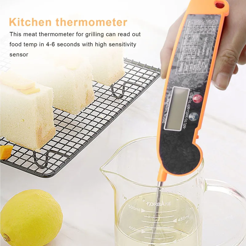 Digital Thermometer Probe - Digital Instant Read Meat Thermometer With