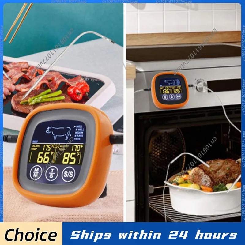 Digital Thermometer Probe - Digital Meat Temperature Thermometer Probe Touch