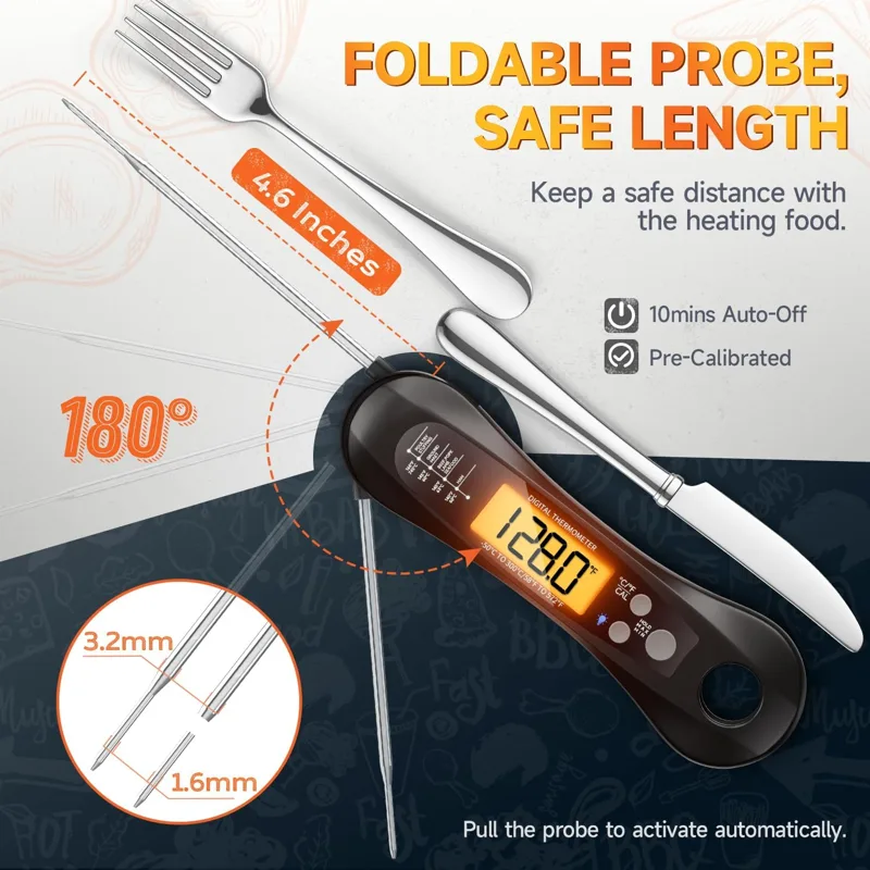 Digital Meat Thermometer Water - đánh giá và giá Digital Thermometer Probe