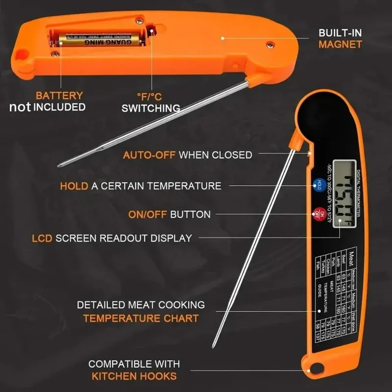 Hot Sale Digital Kitchen Food  - đánh giá và giá Digital Thermometer Probe