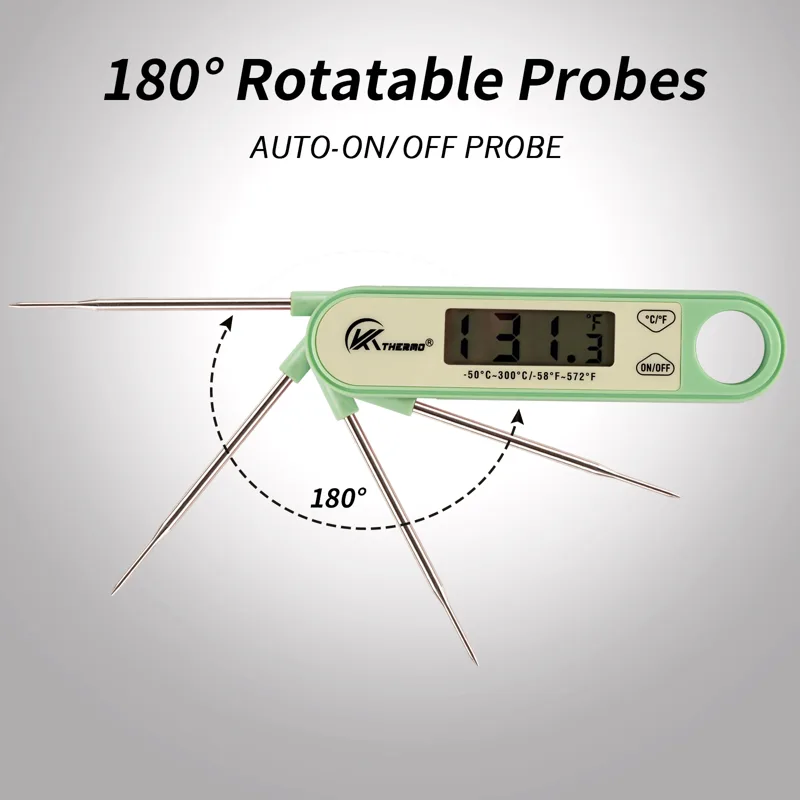 Digital Folding Food Thermomet - đánh giá và giá Digital Thermometer Probe