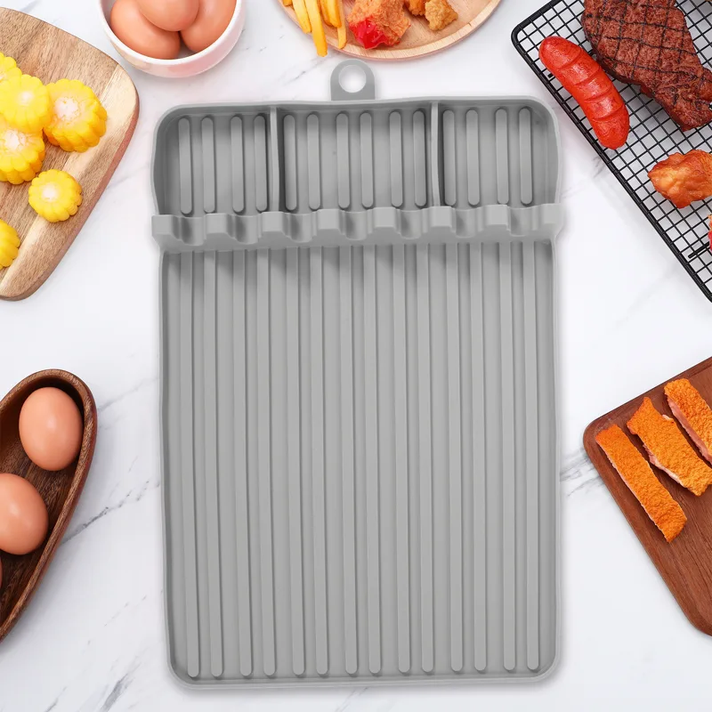 Silicone Grill Side Shelf Mat  - đánh giá và giá Heat Resistant Mat