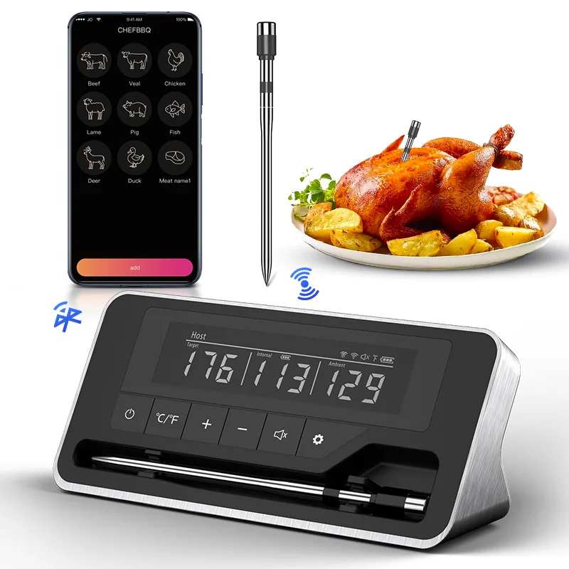 Meat Thermometer Wireless Prob - đánh giá và giá Digital Thermometer Probe