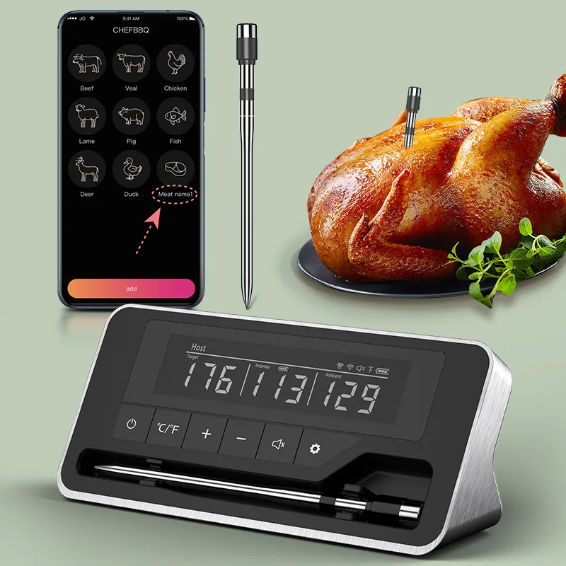 Meat Thermometer Wireless Prob - đánh giá và giá Digital Thermometer Probe