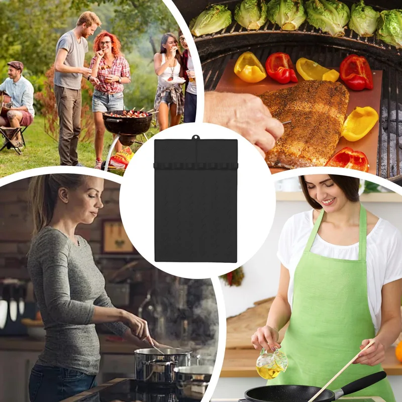 Silicone BBQ Grill Mats Side S - đánh giá và giá Heat Resistant Mat