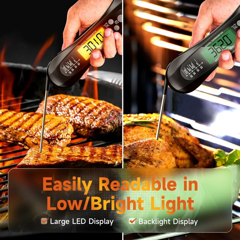 Digital Instant Read Meat Ther - đánh giá và giá Digital Thermometer Probe
