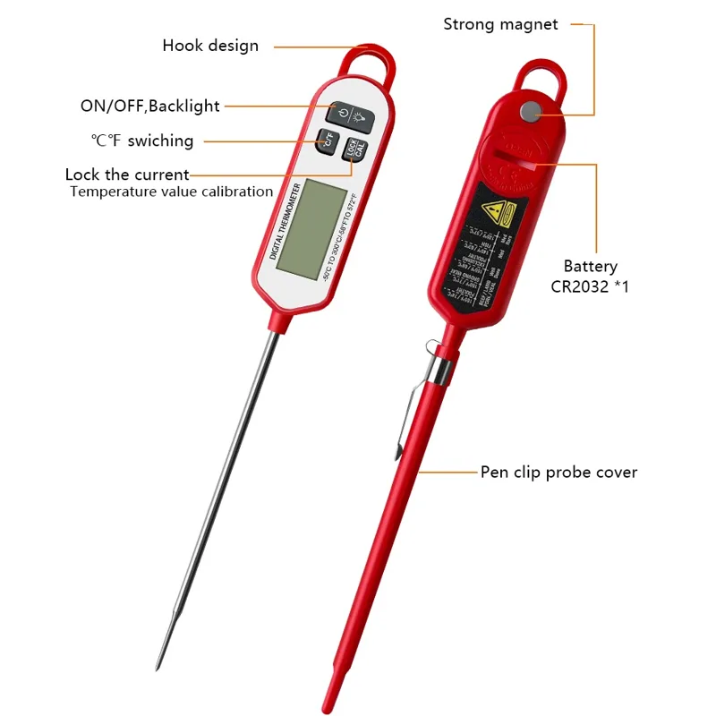 Digital Meat Thermometer  Inst - đánh giá và giá Digital Thermometer Probe