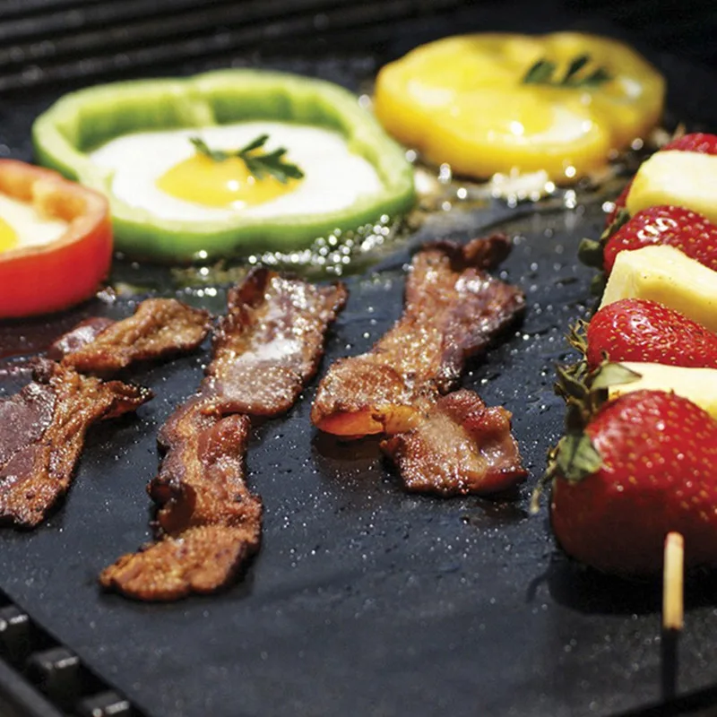 3Pcs Grill Mats Non Stick Reus - đánh giá và giá Heat Resistant Mat