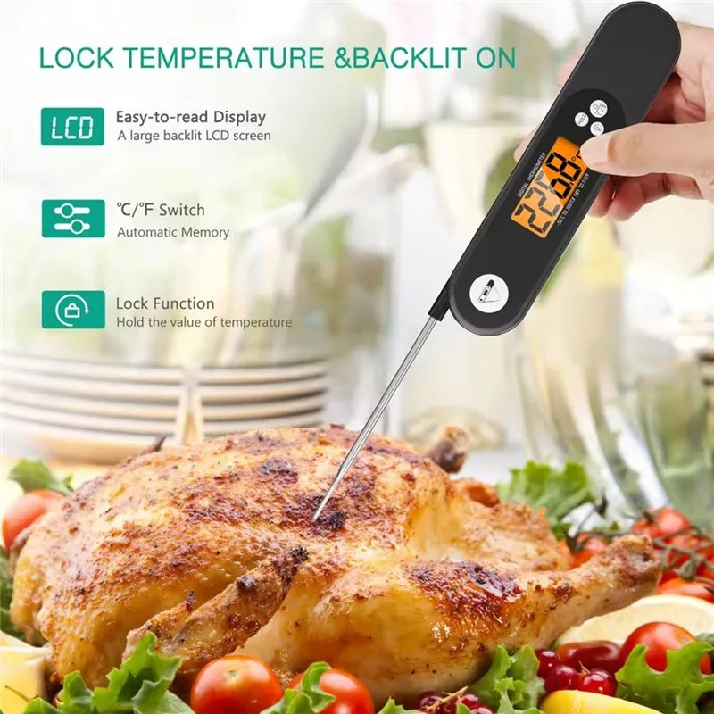 Digital BBQ Food Thermometer K - đánh giá và giá Digital Thermometer Probe