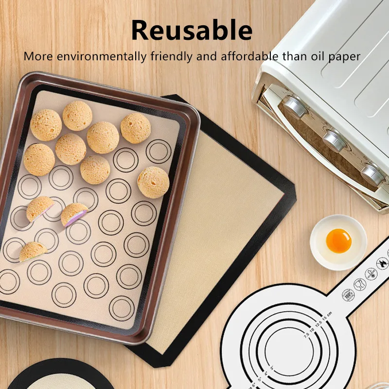 1Pc 42x29.5cm Silicone Baking  - đánh giá và giá Heat Resistant Mat
