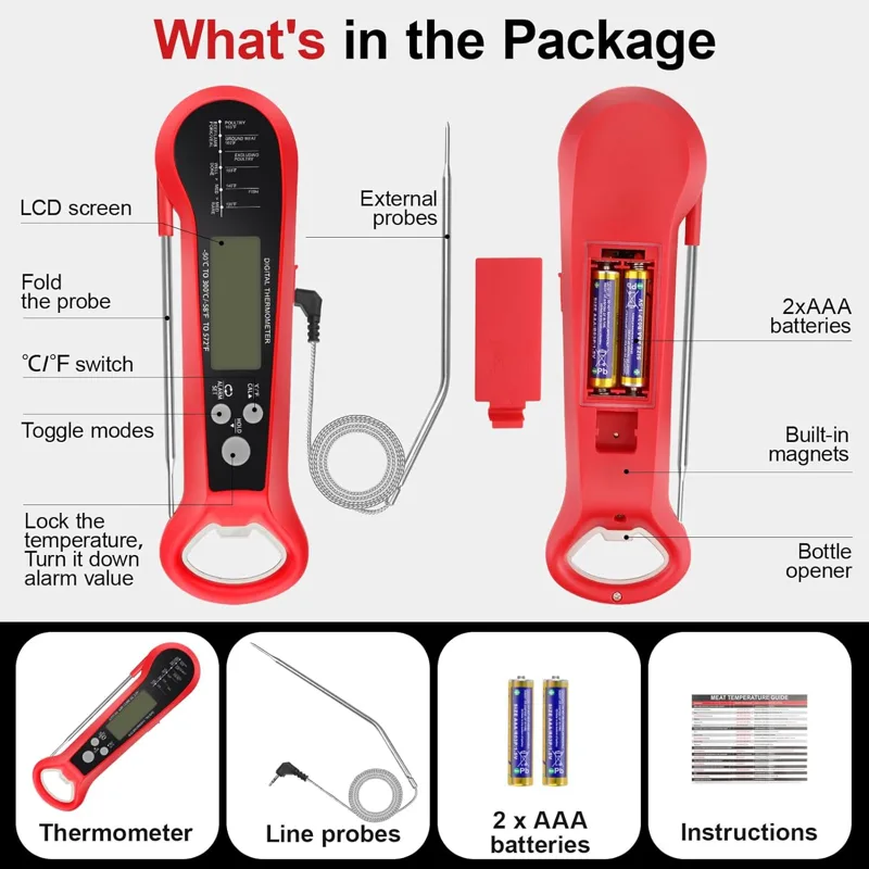 Professional Digital Meat Ther - đánh giá và giá Digital Thermometer Probe